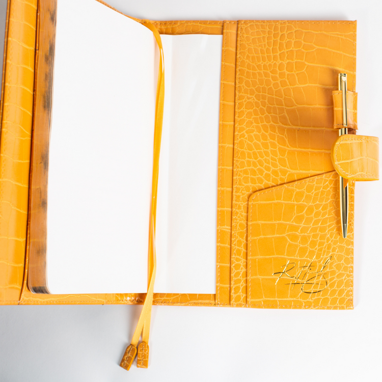 Luxe Notebook - Grace (Mustard)
