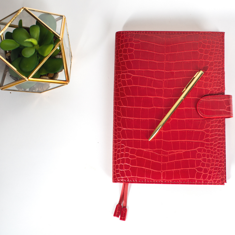 Luxe Notebook - Passion (Red)