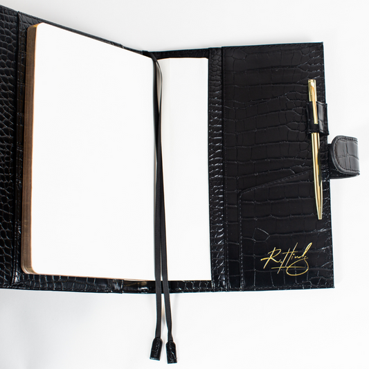 Luxe Notebook - Luxe Noir (Black)