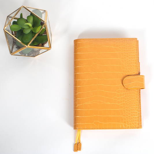 Luxe Notebook - Grace (Mustard)
