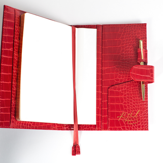 Luxe Notebook - Passion (Red)